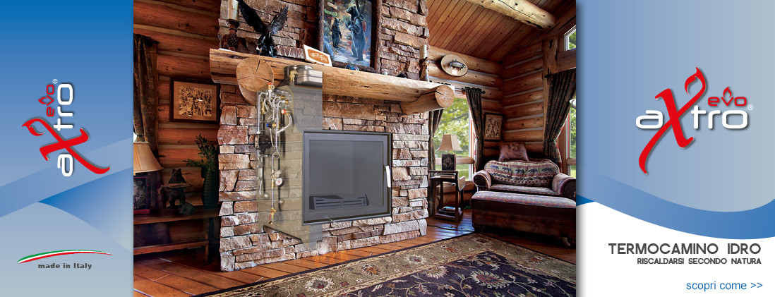 The new wood-burning hydronic heating fireplace