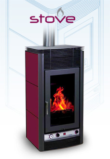 The wood-burning hydronic heating stove